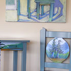 Chair, Table & Painting